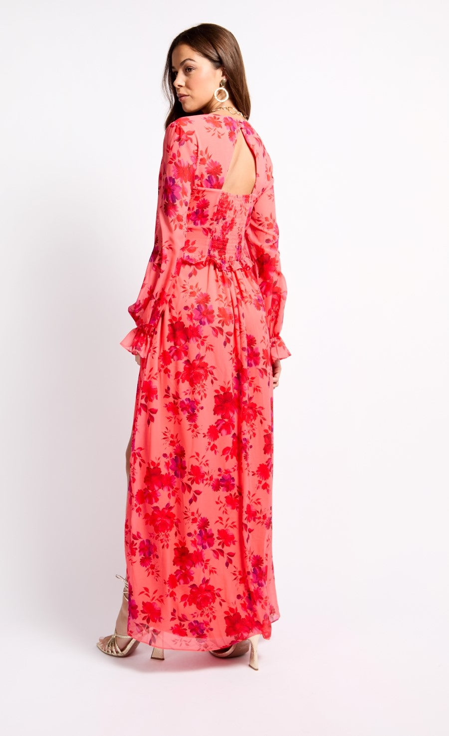 Floral Print Maxi Dress